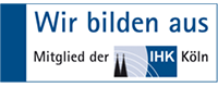 [Translate "English"] Wir bilden aus. Mitglied der IHK Köln